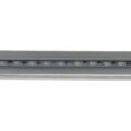 Μπάρα Φωτισμού Wall Washer LED 12W 1020lm 15° DC 24V Αδιάβροχο IP65 με Plexiglass Μοριακού Φωτισμού Μ100 x Π3.3 x Υ100cm Πολύχρωμο RGBW DMX512 - Γκρι Ανθρακί - 3 Χρόνια Εγγύηση