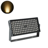 Προβολέας Wall Washer για Φωτισμό Κτιρίων LED 100W 9000lm 30° DC 24V Αδιάβροχο IP65 Μ45.5 x Π28 x Υ10cm Θερμό Λευκό 2700K – Γκρι Ανθρακί – 3 Years Warranty