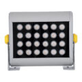 Προβολέας Wall Washer για Φωτισμό Κτιρίων LED 24W 2040lm 30° AC 220-240V Αδιάβροχο IP67 Μ22.5 x Π6 x Υ16.5cm Αρχιτεκτονικό Πορτοκαλί 2200K - Ασημί - 3 Years Warranty