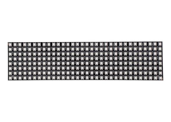 Ψηφιακή Πλακέτα LED SMD 5050 61W/m 256LED/unit 256PIXEL/unit SPI/TTL Protocol IC WS2812/SK6812 4880lm/unit 120° DC 5V IP20 RGB - Μαύρο Σώμα - Μ320 x Π80 x Υ2mm - 5 Χρόνια Εγγύηση