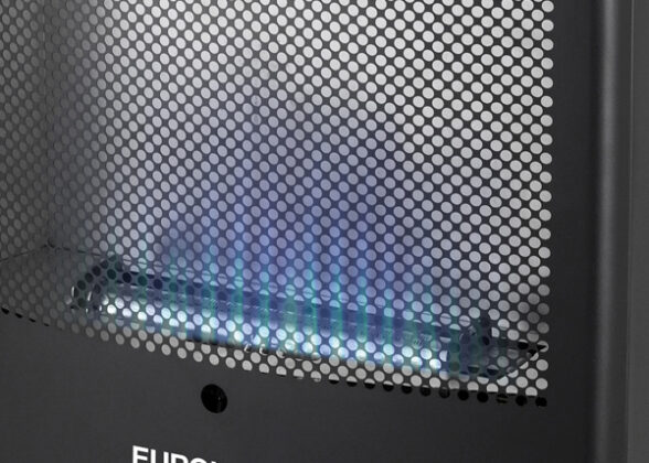 ΣΟΜΠΑ ΥΓΡΑΕΡΙΟΥ ΜΑΥΡΗ BLUE FLAME 3.8KW ΜΕ REGULATOR