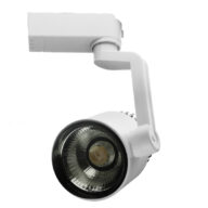 Μονοφασικό Bridgelux COB LED Φωτιστικό Σποτ Ράγας 10W 230V 1500lm 24° Θερμό Λευκό 3000k