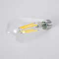 Λάμπα LED Long Filament E27 ST64 Αχλάδι 4W 840lm 360° AC 220-240V IP20 Φ6.4 x Υ14.5cm Θερμό Λευκό 2700K με Διάφανο Γυαλί - Pro Series 210lm/W - A Ενεργειακή Κλάση - 3 Χρόνια Εγγύηση