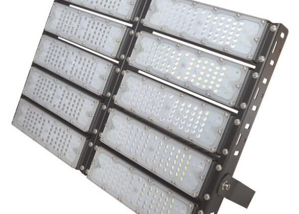 ΠΡΟΒΟΛΕΑΣ LED SMD 10Χ50/500W AC100-240V ΜΑΥΡΟΣ IP65 4000K PLUS