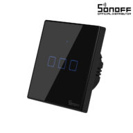 SONOFF T3EU3C-TX-EU-R2 – Wi-Fi Smart Wall Touch Button Switch 3 Way TX GR Series