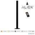 ALIEN-DIVA-BLACK-50-1 ALIEN Design DIVA Μοντέρνο Minimal Nordic Μεταλλικό Φωτιστικό Επιτραπέζιο - Πορτατίφ - Λαμπατέρ Μαύρο LED 8W 1120lm με Ασύρματο Χειριστήριο RF & Dimmer IP20 Ψυχρό Λευκό 6000K Μ3 x Π1.6 x Υ50cm