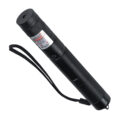 Φορητό Επαναφορτιζόμενο Laser Pointer 5Mw Class 3 DOT Zoom με Extra Κεφαλή για Dot Effects με Μπαταρία 18650 Li-ion 4800mAh & Φορτιστή - Κόκκινο 650nm Φ2.2 x Υ15cm