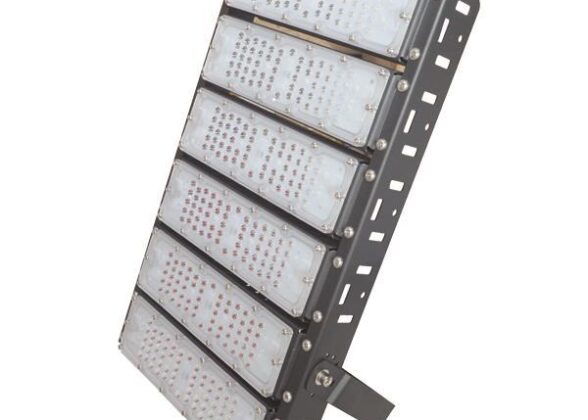 ΠΡΟΒΟΛΕΑΣ LED SMD 6Χ50/300W AC100-240V ΜΑΥΡΟΣ IP65 5000K PLUS