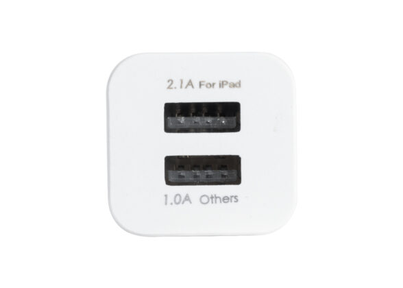 Φορτιστής Πρίζας Charger 1x Type-A USB Port 1.0 & 1x Type-A USB Port 2.1 For IPad DC 5V 3.1A Max 15W