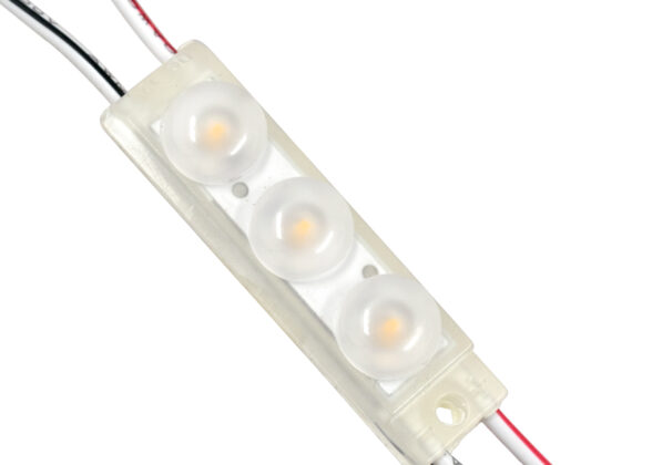 20 Τεμάχια x LED Modules 3 x SMD 3030 LUMILED LUXEON CHIP 1W 120lm DC 12V Αδιάβροχο IP67 Θερμό Λευκό 3000K