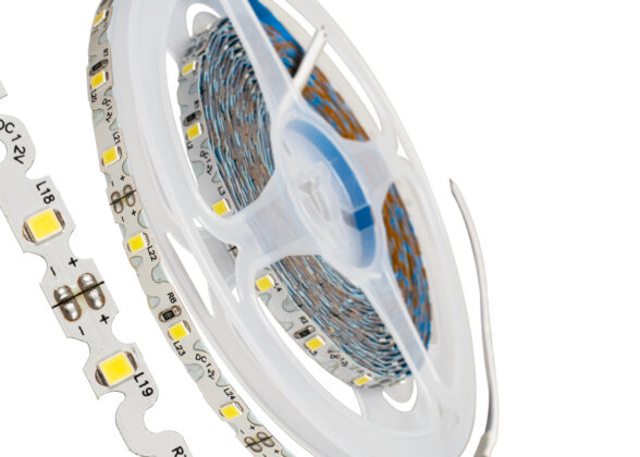 GloboStar® 70041 Ταινία LED Τύπου S Ζιγκ Ζαγκ SMD 2835 5m 6W/m 60LED/m 942lm/m 120° DC 12V IP20 Φυσικό Λευκό 4500K - 5 Χρόνια Εγγύηση