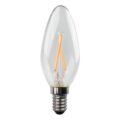 ΛΑΜΠΑ LED ΚΕΡΙ CROSSED FILAMENT 5W E14 6500K 220-240V CLEAR 3τμχ