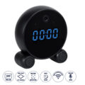 Rechargeable Table Camera 2MP WiFi HD 1080P 120° 5000mAh Two Way Audio Motion Detection & Digital Clock - Επαναφορτιζόμενη Επιτραπέζια Κάμερα 2MP WiFi HD 1080P 120° 5000mAh Διπλή Κατέυθυνση Ομιλίας Ανιχνευτή Κίνησης Ψηφιακό Ρολόι - Μαύρο