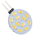 GloboStar® 76101 Λάμπα G4 LED SMD 5630 4.5W 405lm 120° DC 12-24V Side Pin Θερμό Λευκό 3000K