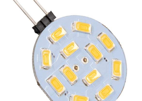 GloboStar® 76101 Λάμπα G4 LED SMD 5630 4.5W 405lm 120° DC 12-24V Side Pin Θερμό Λευκό 3000K