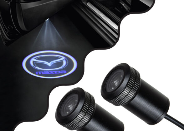 MAZDA Ghost Car Brand Logo Projector - Προτζέκτορας Προβολής Μάρκας Αυτοκινήτου LED CREE XHP35 3W 240lm 120° DC 12V IP20 Ψυχρό Λευκό 6000K