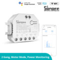 SONOFF DUALR3 Lite - Wi-Fi Smart Dual Relay Two Way Power Metering - Smart Switch