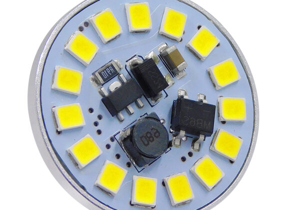 Λάμπα G4 LED SMD 2835 3W 360lm 120° DC 12-24V Back Pin Ψυχρό Λευκό 6000K Dimmable