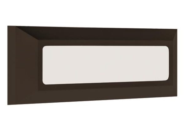 ΦΩΤΙΣΤΙΚΟ ΤΟΙΧΟΥ SLIM LED 4W IP65 230V 3000K 200X80mm ΜΑΥΡΟ PRO