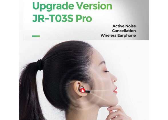 JOYROOM Originals JR-T03S PRO Earphones με Θήκη Φόρτισης True Wireless Bluetooth V5.0 Binaural Συμβατό με iOS & Android Μαύρο