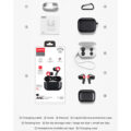 JOYROOM Originals JR-T03S PRO Earphones με Θήκη Φόρτισης True Wireless Bluetooth V5.0 Binaural Συμβατό με iOS & Android Μαύρο