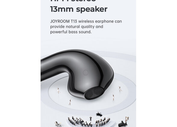 JOYROOM Originals JR-T13 Bilateral TWS Earphones με Θήκη Φόρτισης True Wireless Bluetooth V5.0 Binaural Συμβατό με iOS & Android Μαύρο