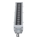 Μπάρα Φωτισμού Wall Washer LED 96W 10080lm 30° AC 230V Αδιάβροχο IP65 Μ52 x Π7.5 x Υ7cm Πολύχρωμο 4in1 RGBW DMX512 Display on Body - Ασημί