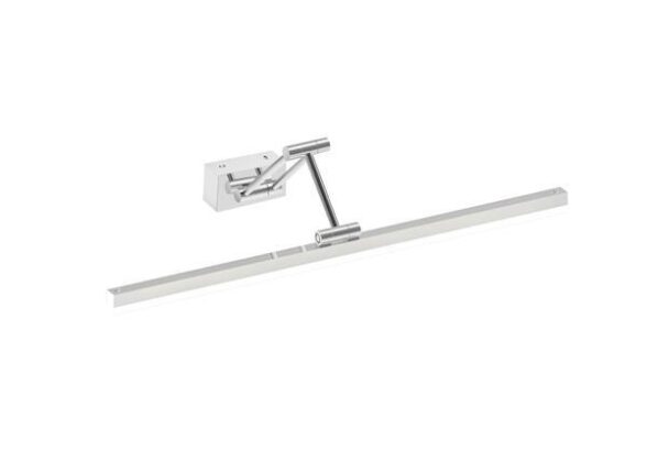 ARTE ILLUMINA ΦΩΤΙΣΤΙΚΟ ΜΠΑΝΙΟΥ 14W 3CCT 600mm (βάση 80X40mm)  IP44 ΝΙΚΕΛ