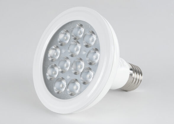 Λάμπα LED E27 PAR30 Σποτ 12W 1164lm 36° AC 220-240V IP20 Φ9.5 x Υ9.5cm Φυσικό Λευκό 4500K Dimmable - 3 Χρόνια Εγγύηση